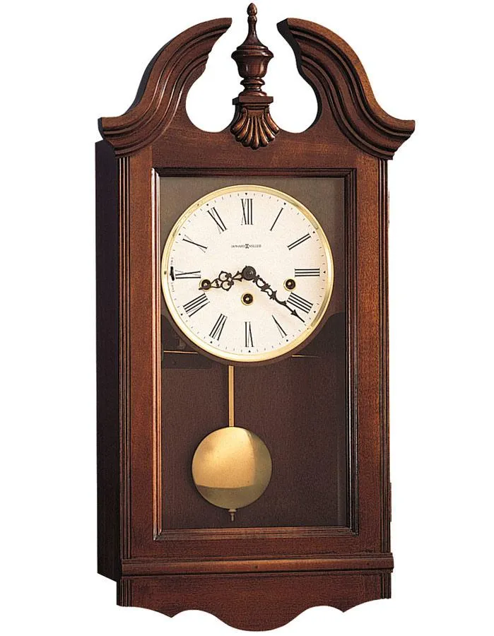 Howard Miller Lancaster Pendulum Wall Clock - Chiming - Key Wound