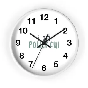 IAC HoIAC  Home & Livings-Home Decor  /Wall clock /I am powerful black with green