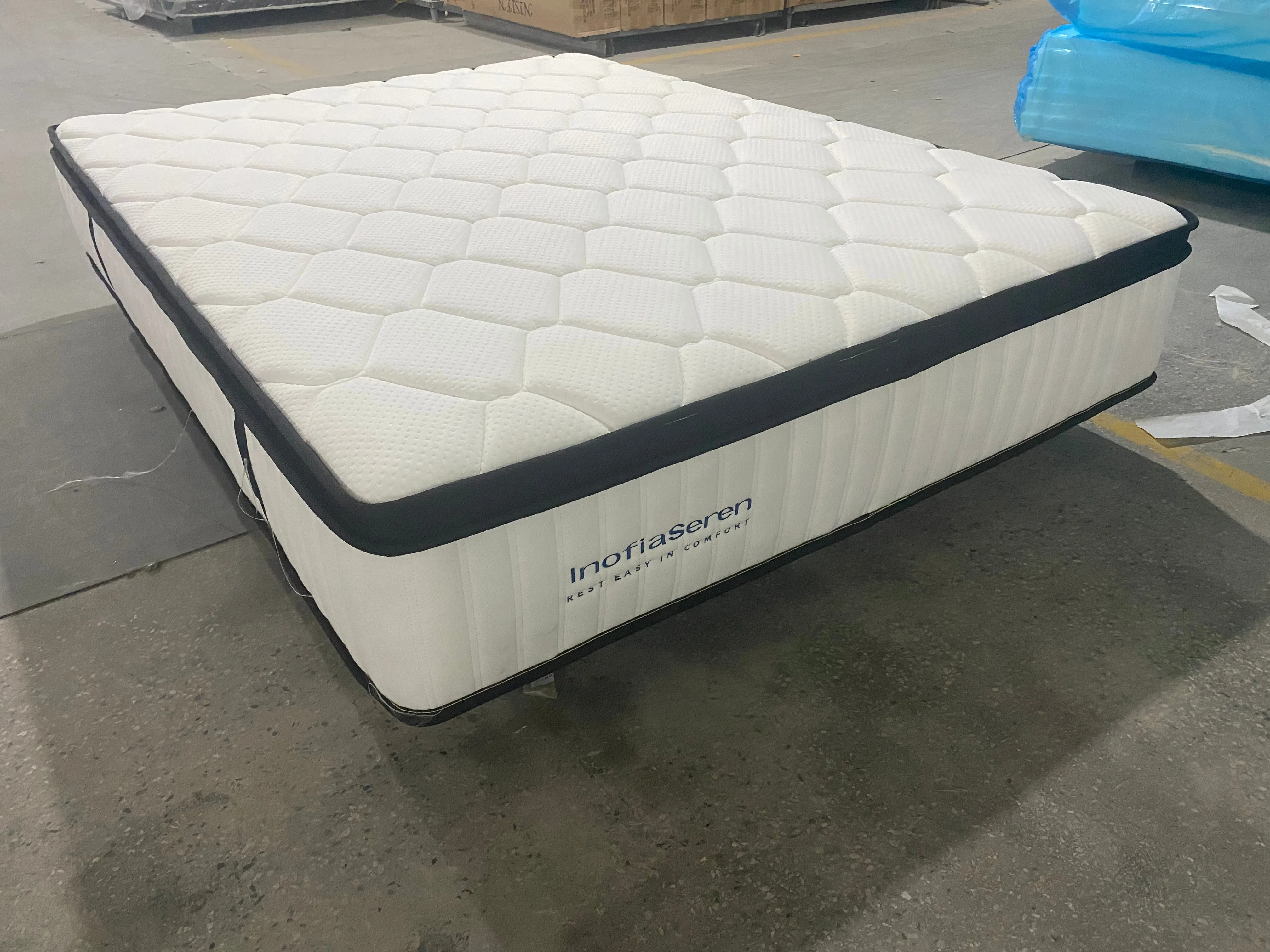 InofiaSeren 10 Inch Hybrid Motion Isolation Pocket Spring Mattress