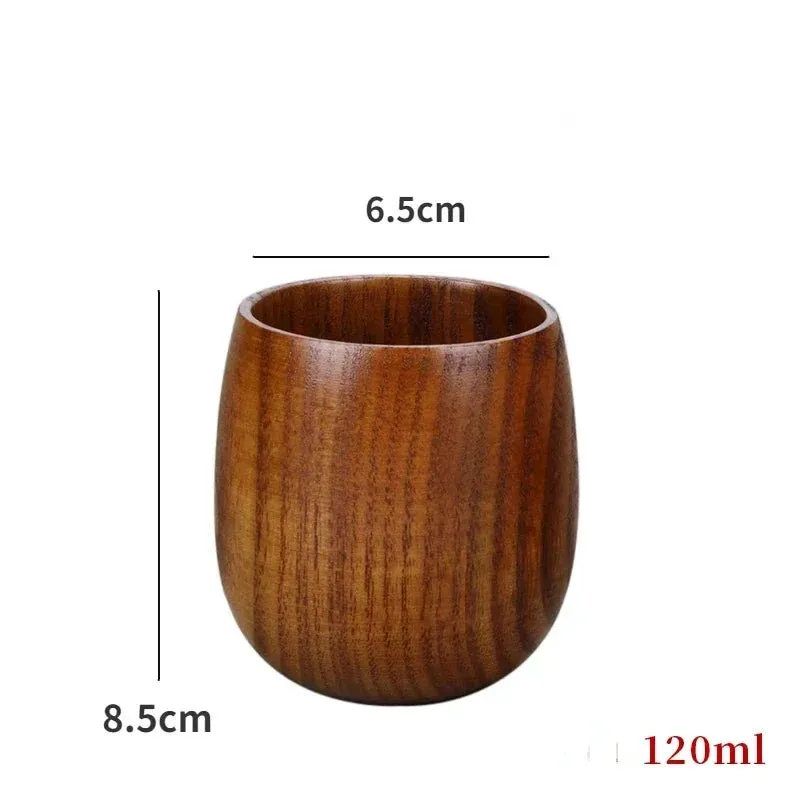 Japanese Jujube Wood Eco-Friendly Soup and Salad Bowls