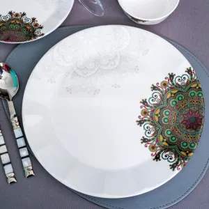 Jaren Melamine Dinner Set - Twelve Piece Set