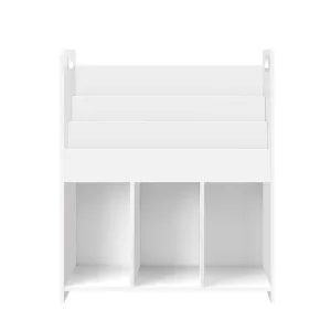 Kids Bookcase Childrens Bookshelf Display Cabinet Toys Storage Organizer