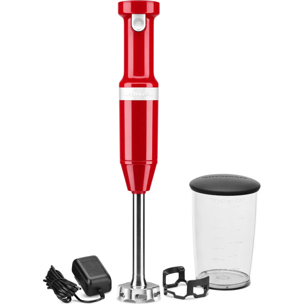 KITCHENAID CORDLESS HAND BLENDER - EMPIRE RED