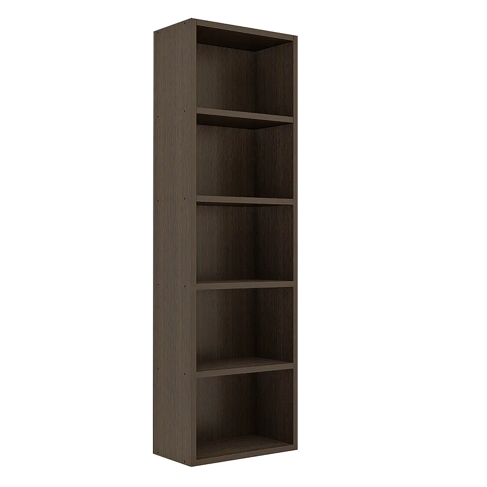 Matrix Bookcase Home Decor | Storage Shelves | Kids Book Rack | Storage Racks for Home Shelfs (5-Tier, Classic Wenge)