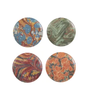 Melamine Marble Dinner Plates