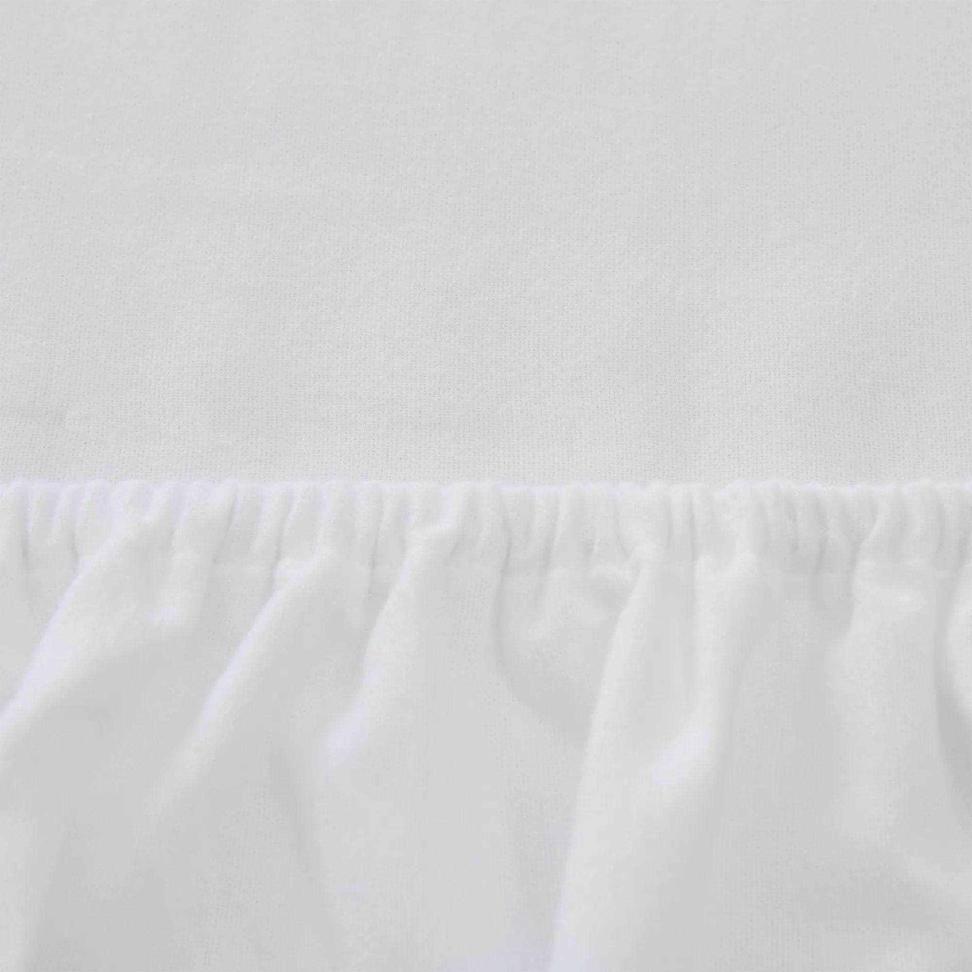 Montrose Flannel Fitted Sheet [White]