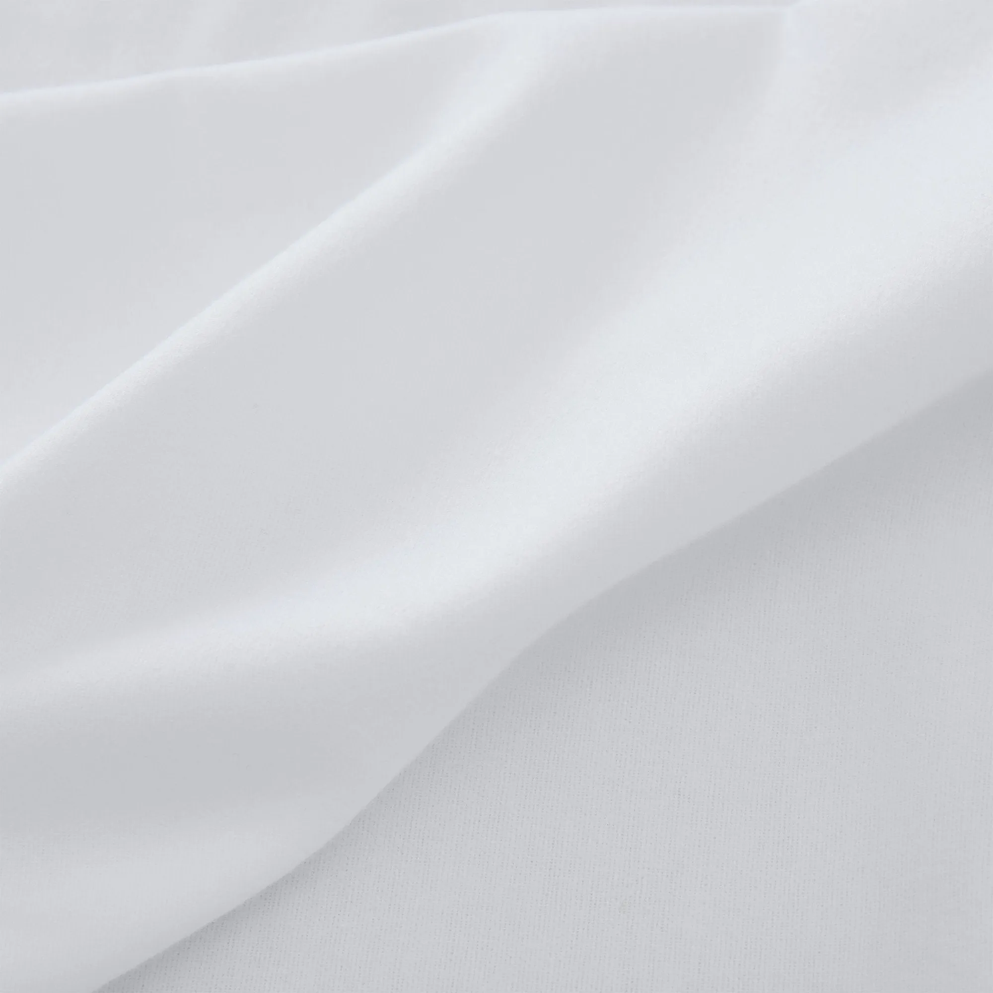 Montrose Flannel Fitted Sheet [White]