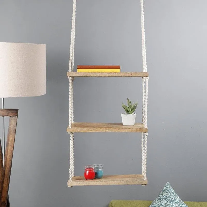 Mystic Tapestry Hanging Wall Shelf