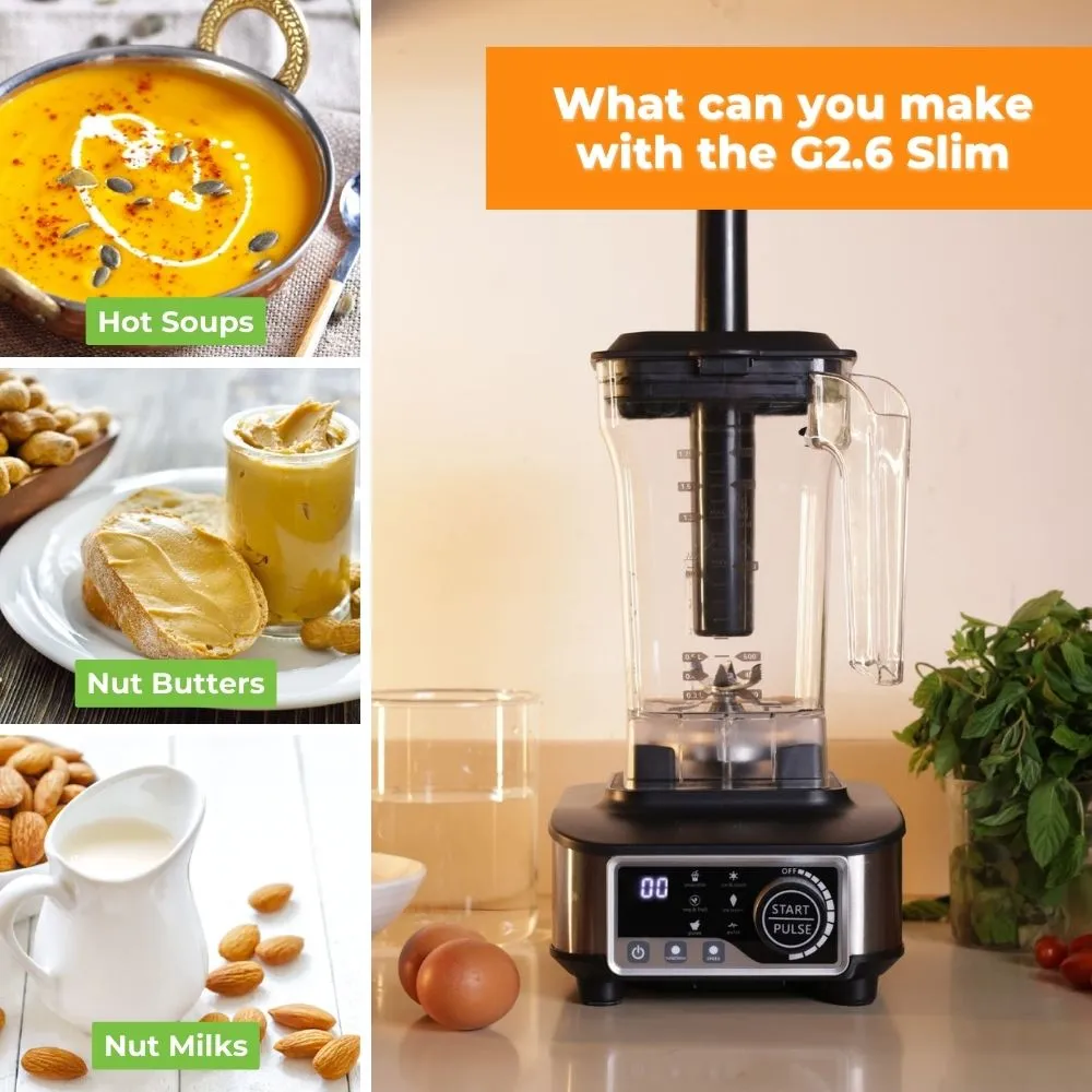 Optimum G2.6 Slim Platinum Series - The Best Blender & Smoothie Maker