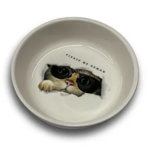 ''Please me Human'' Cat Bowl