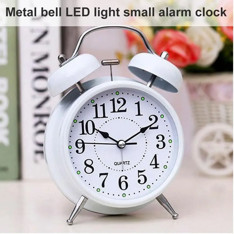 Portable Metal Battery Powered Analogue Alarm Clock Pj-1150 Pj-1150