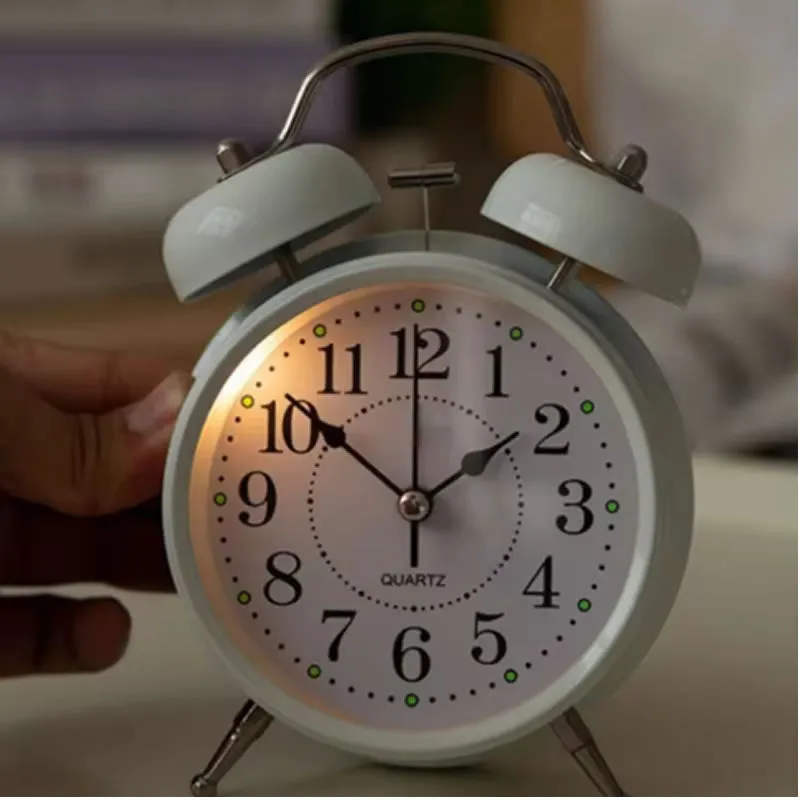 Portable Metal Battery Powered Analogue Alarm Clock Pj-1150 Pj-1150