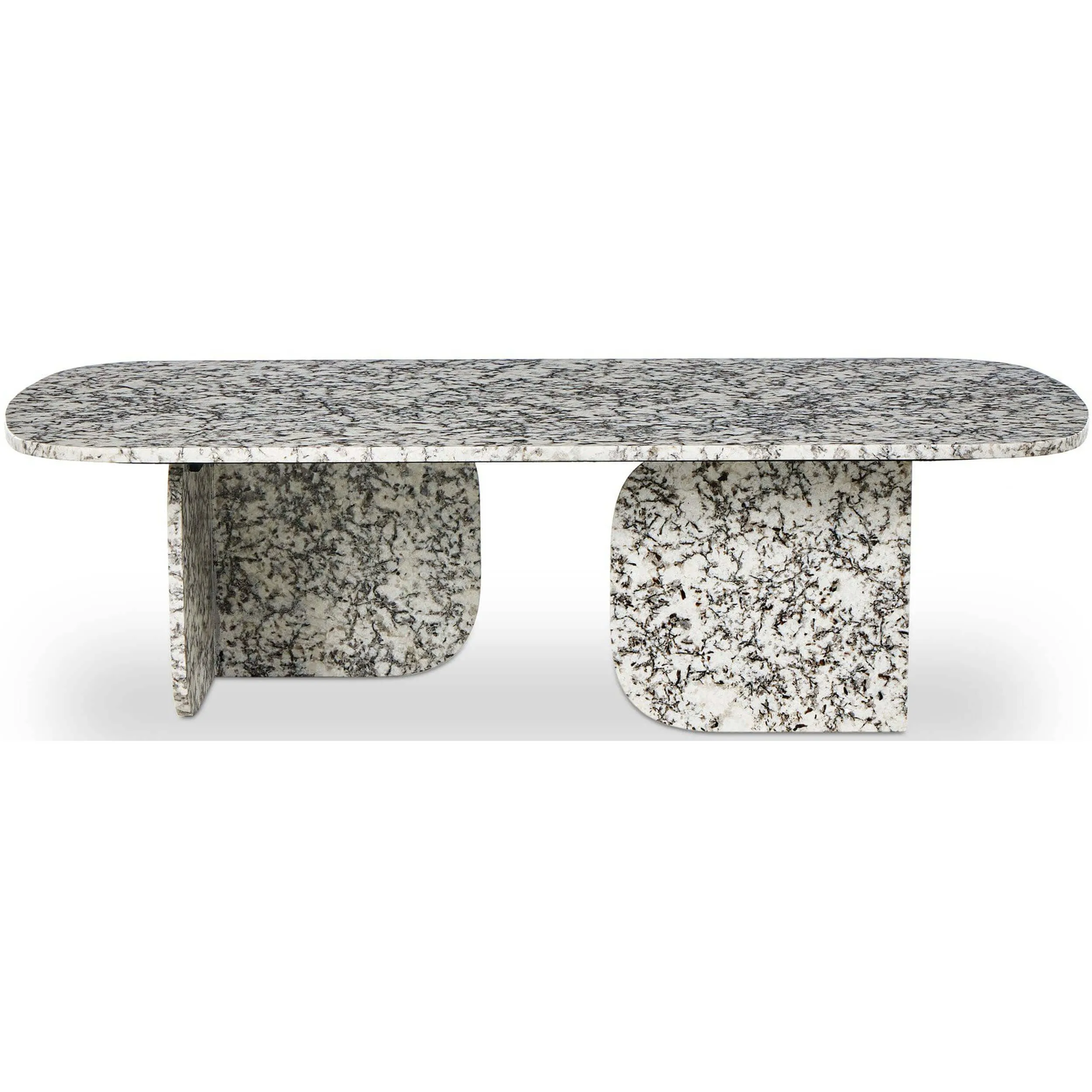 Ramone Coffee Table, Speckled Black