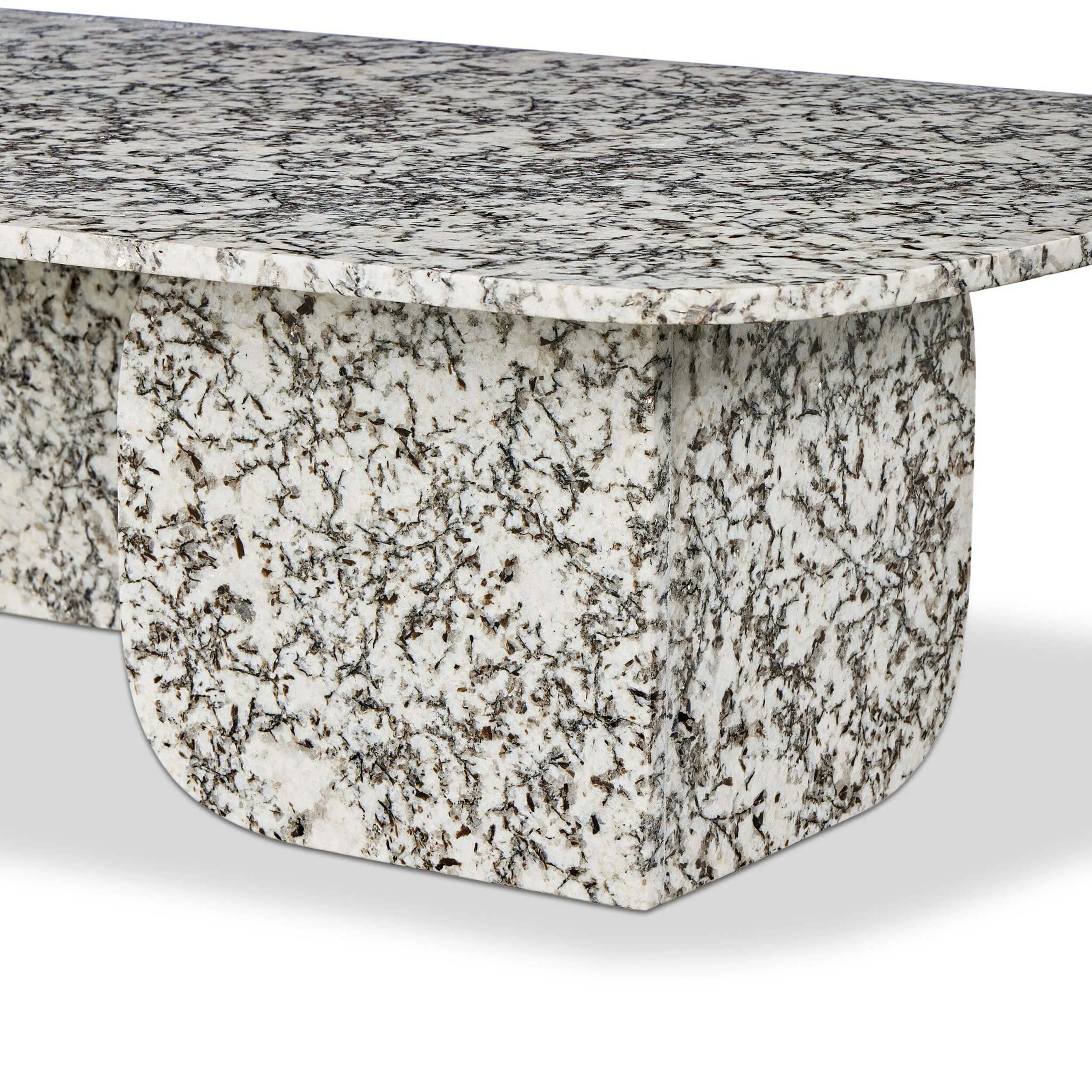 Ramone Coffee Table, Speckled Black