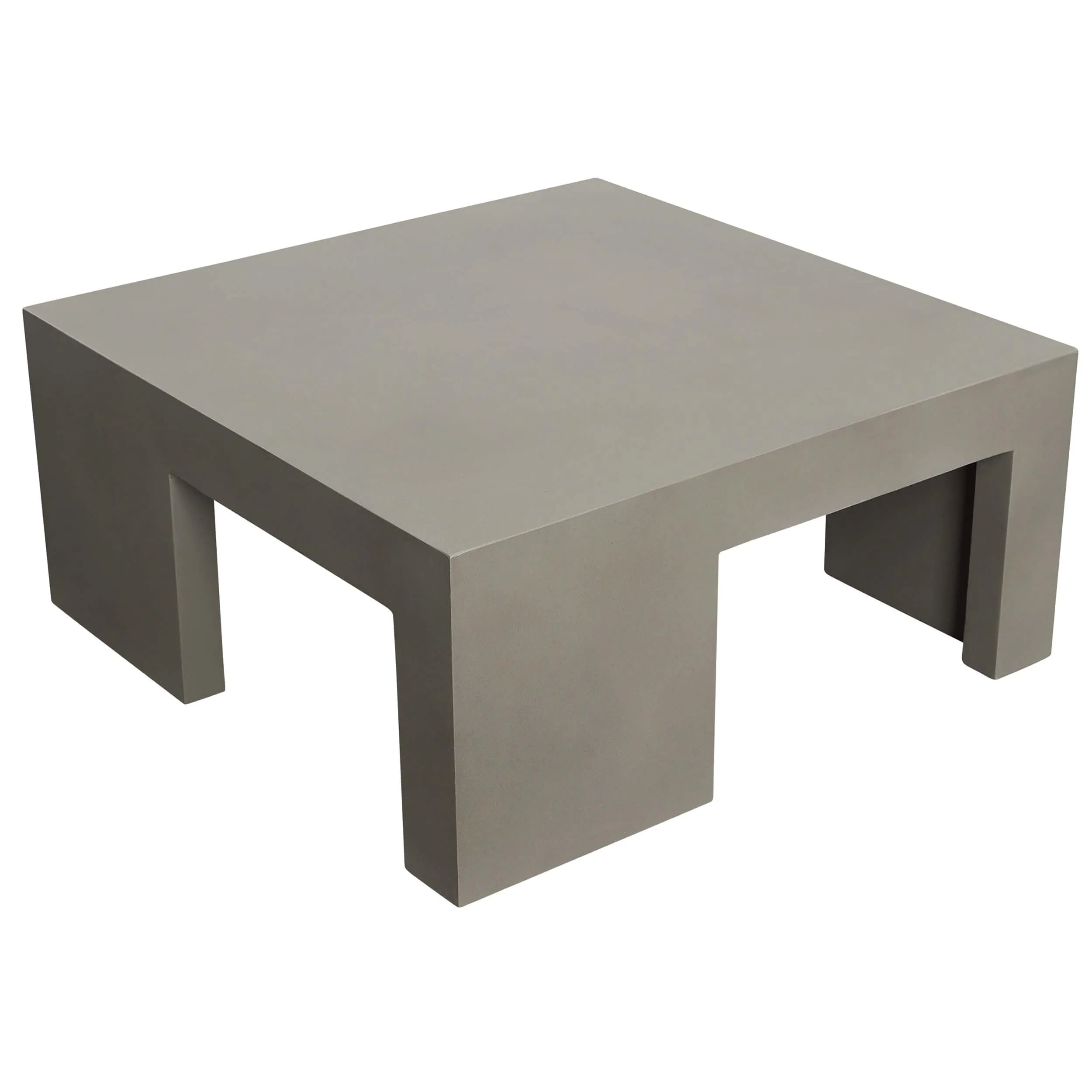 Rivero Outdoor Coffee Table, Grey