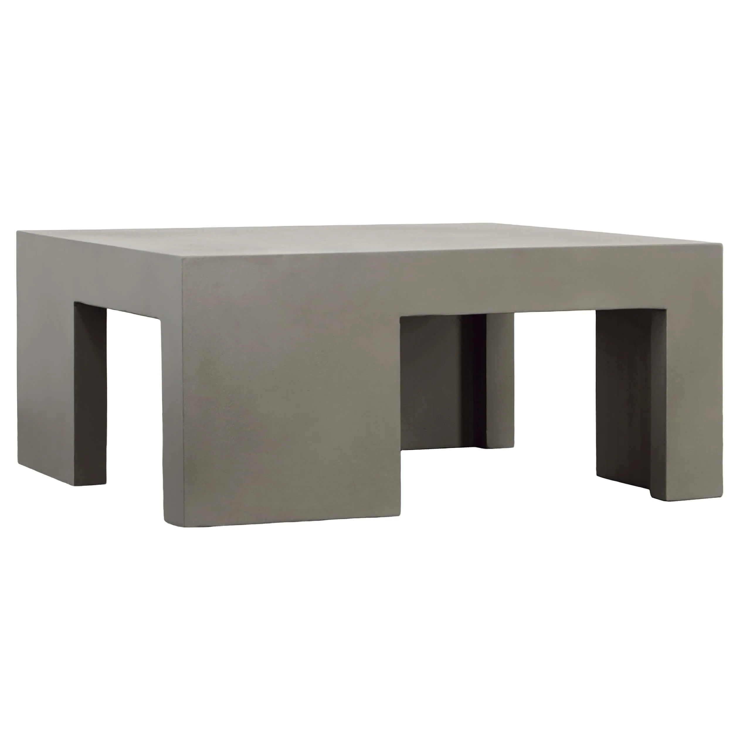 Rivero Outdoor Coffee Table, Grey