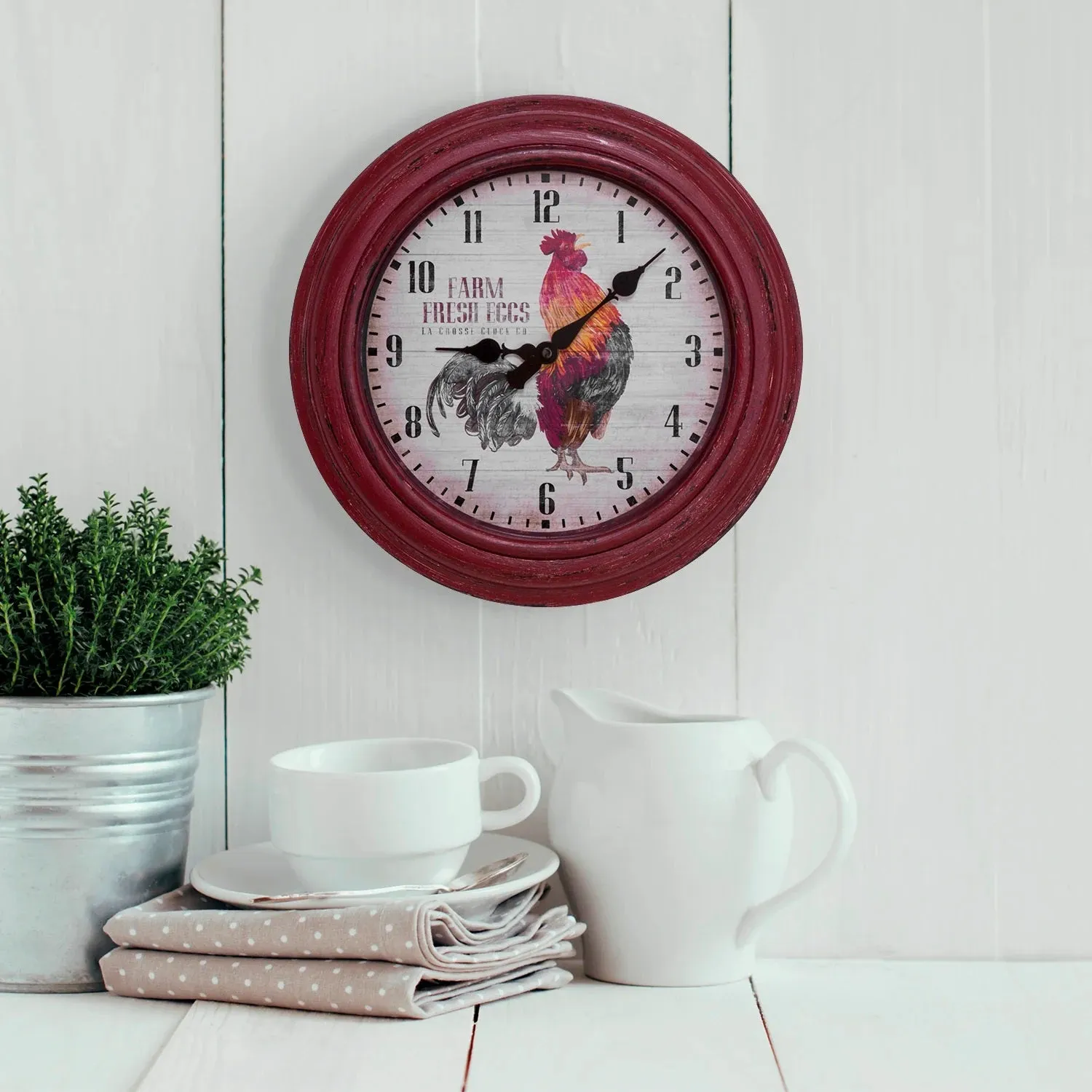 Rooster Wall Clock 404-3630