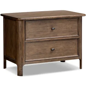 Russ Nightstand, Aged Oak