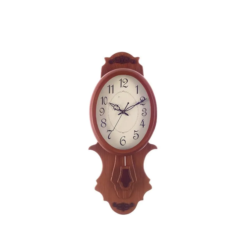 Seran Wall Clock - Brown