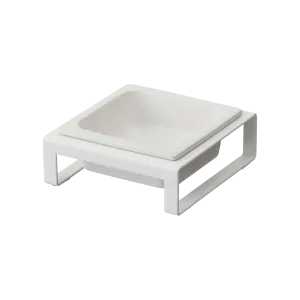 Single Pet Food Bowl - Two Styles - Steel   Ceramic