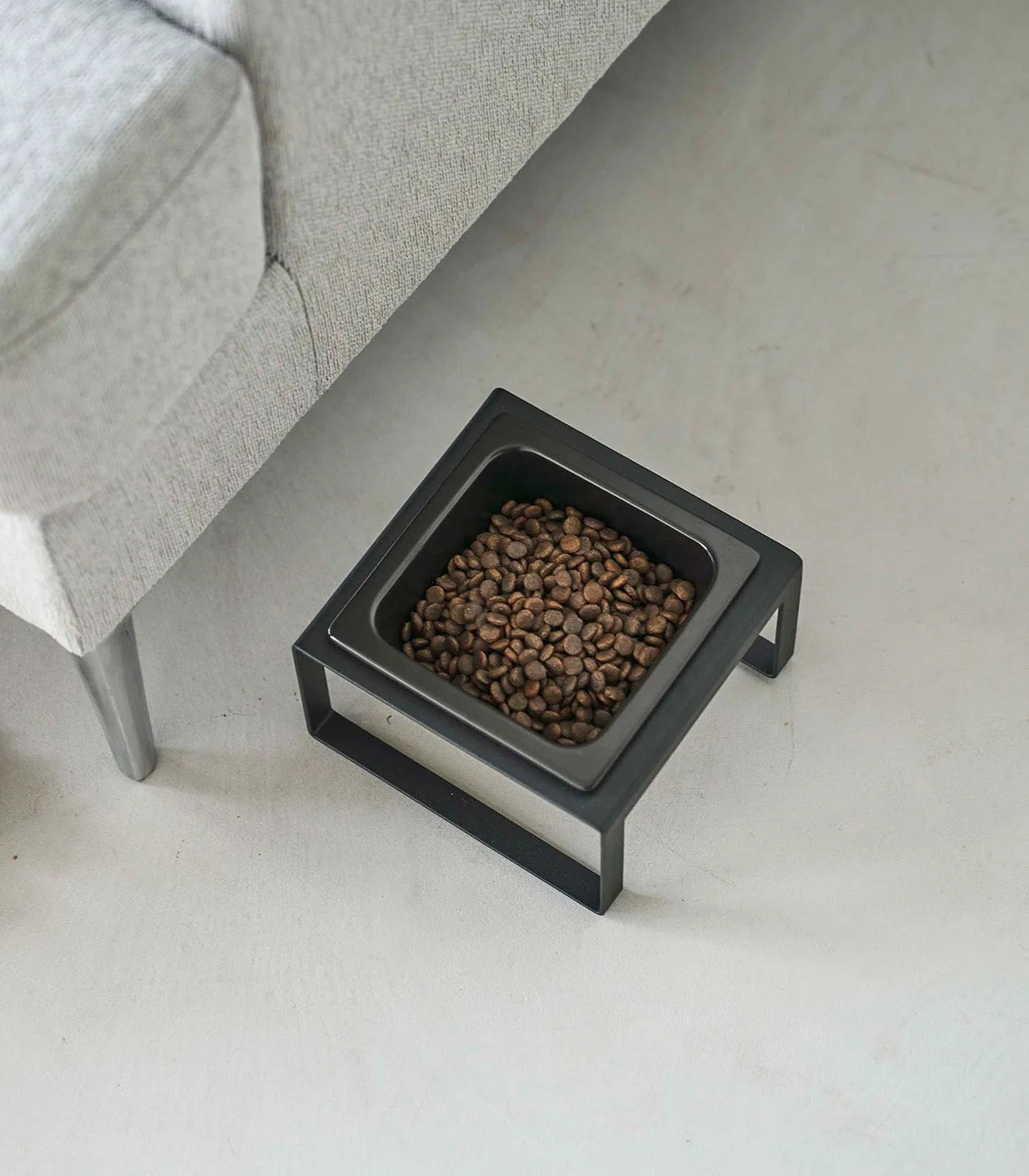 Single Pet Food Bowl - Two Styles - Steel   Ceramic