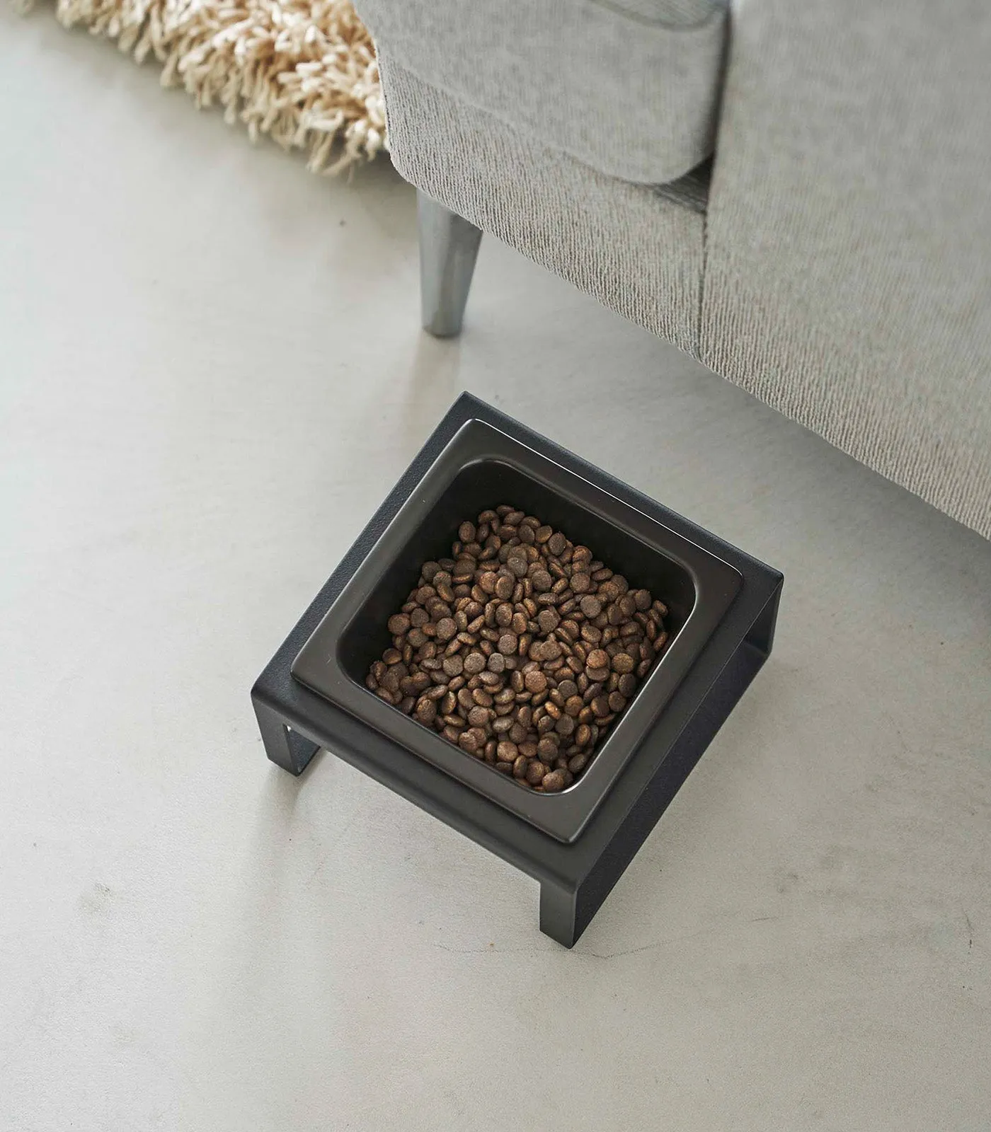 Single Pet Food Bowl - Two Styles - Steel   Ceramic