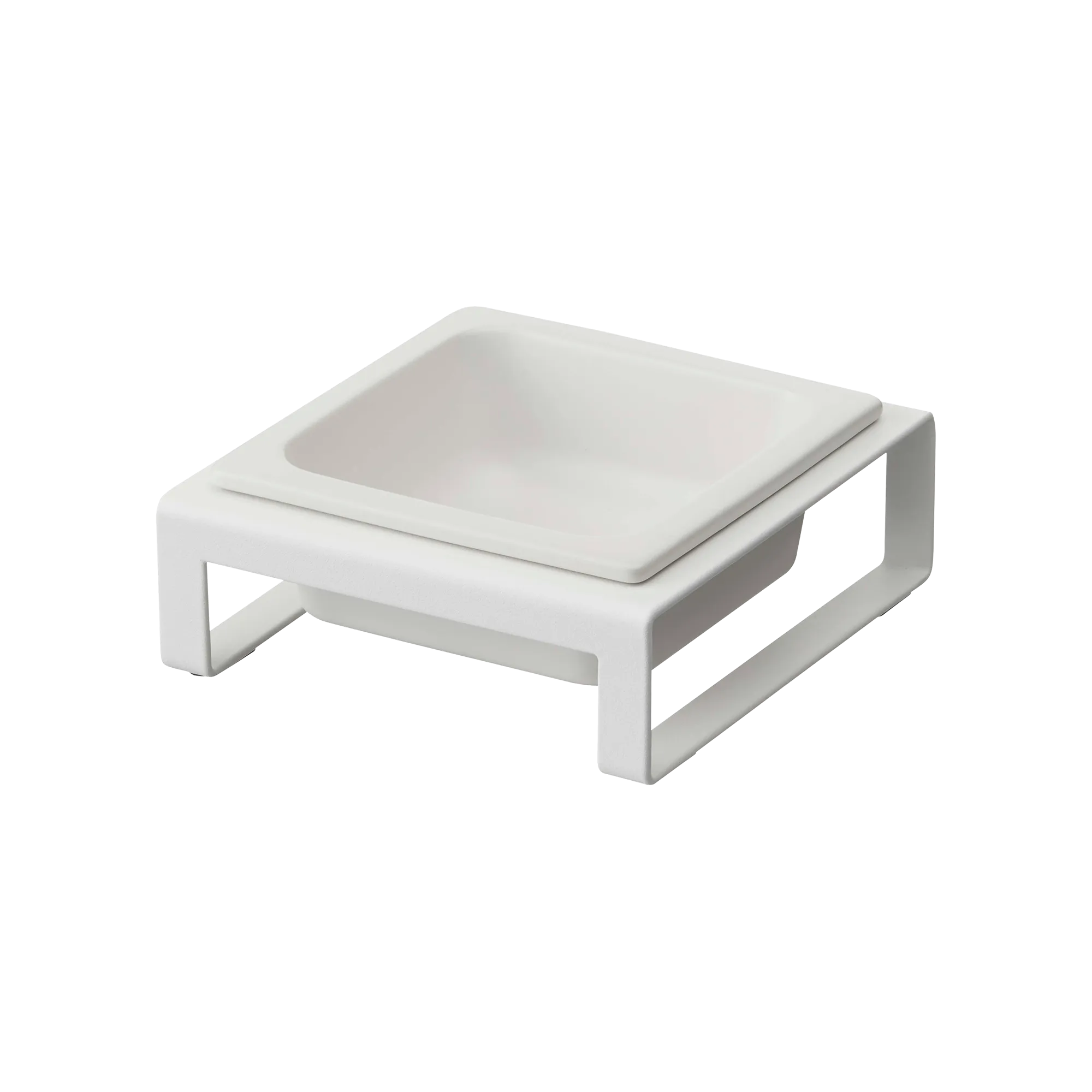 Single Pet Food Bowl - Two Styles - Steel   Ceramic