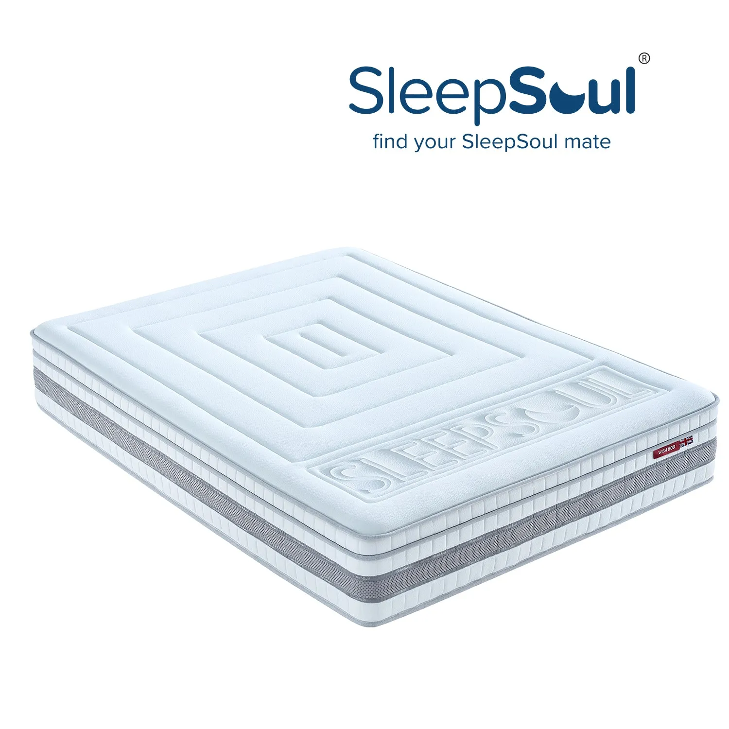 SleepSoul Wish 800 Memory Cool Gel Mattress 200x200