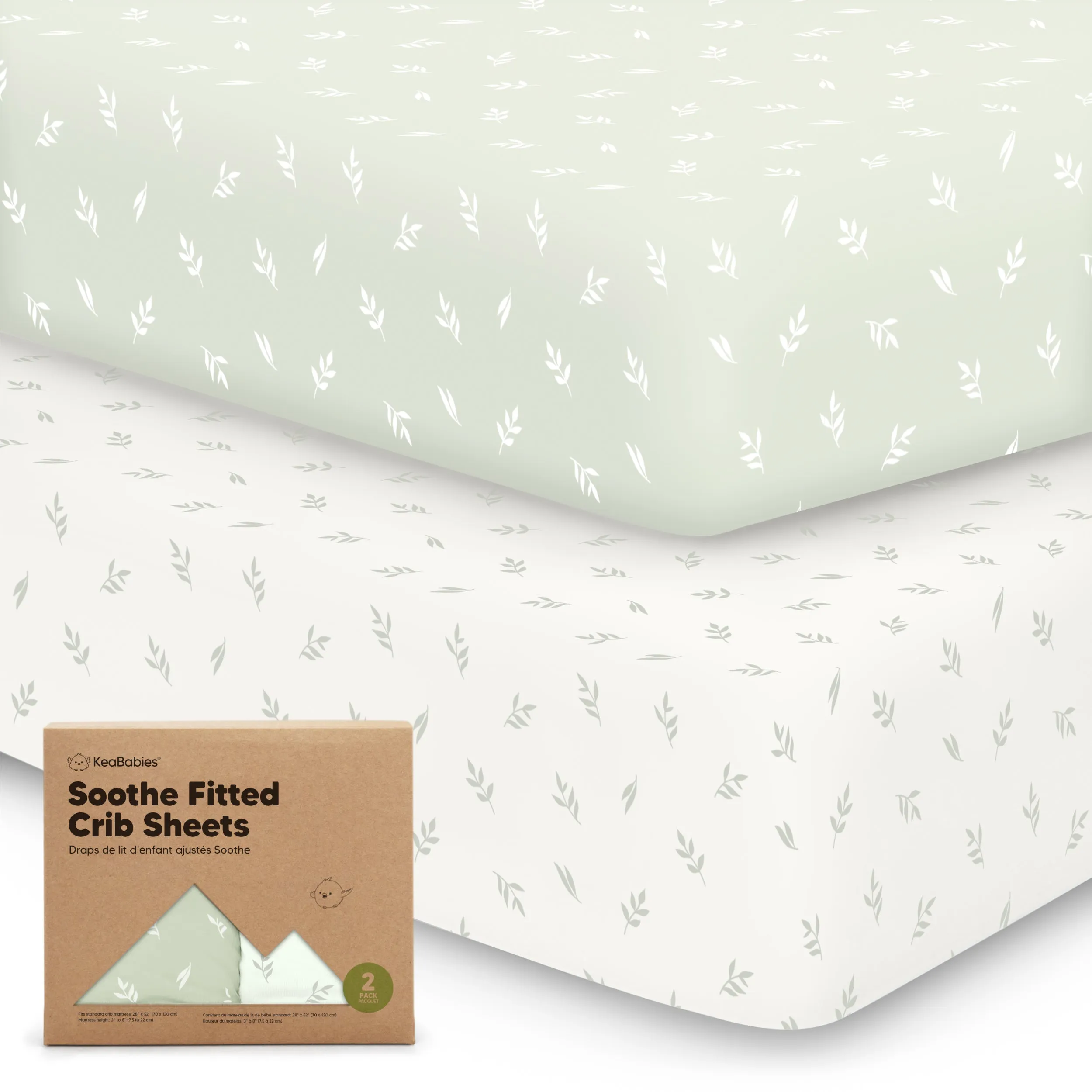 Soothe Fitted Crib Sheet