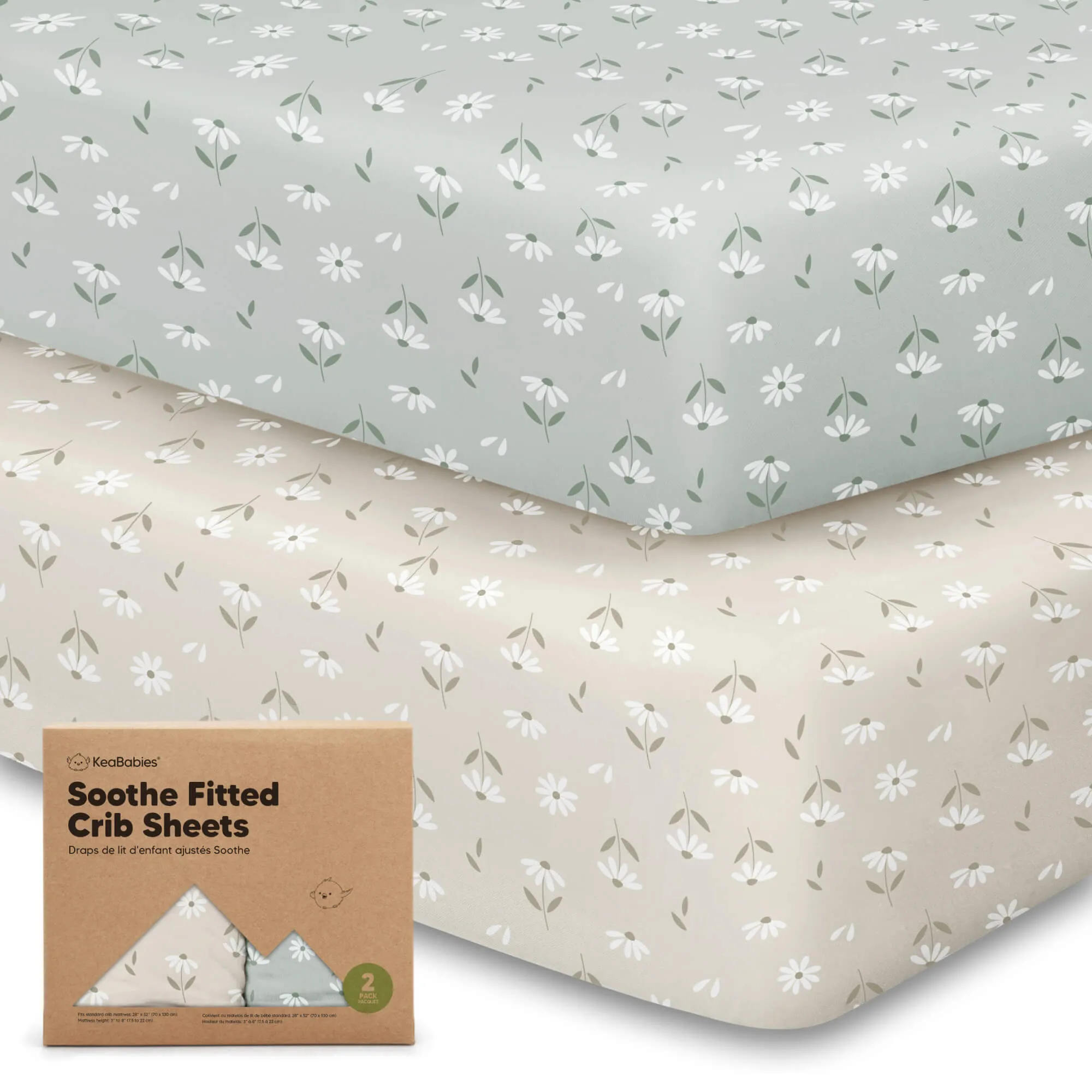 Soothe Fitted Crib Sheet