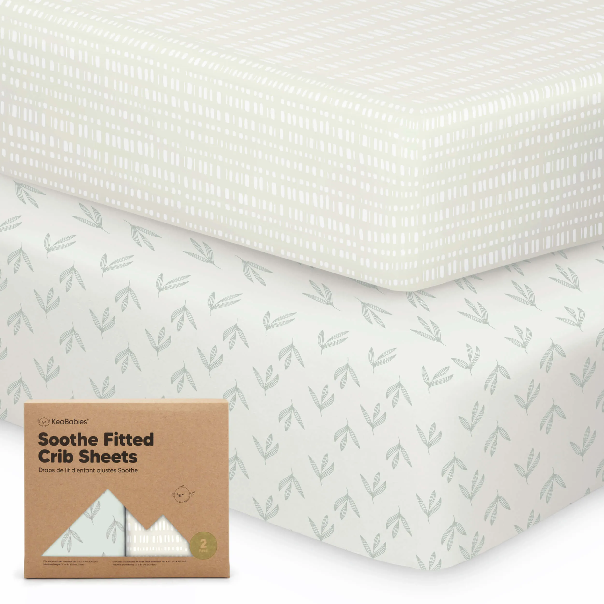 Soothe Fitted Crib Sheet