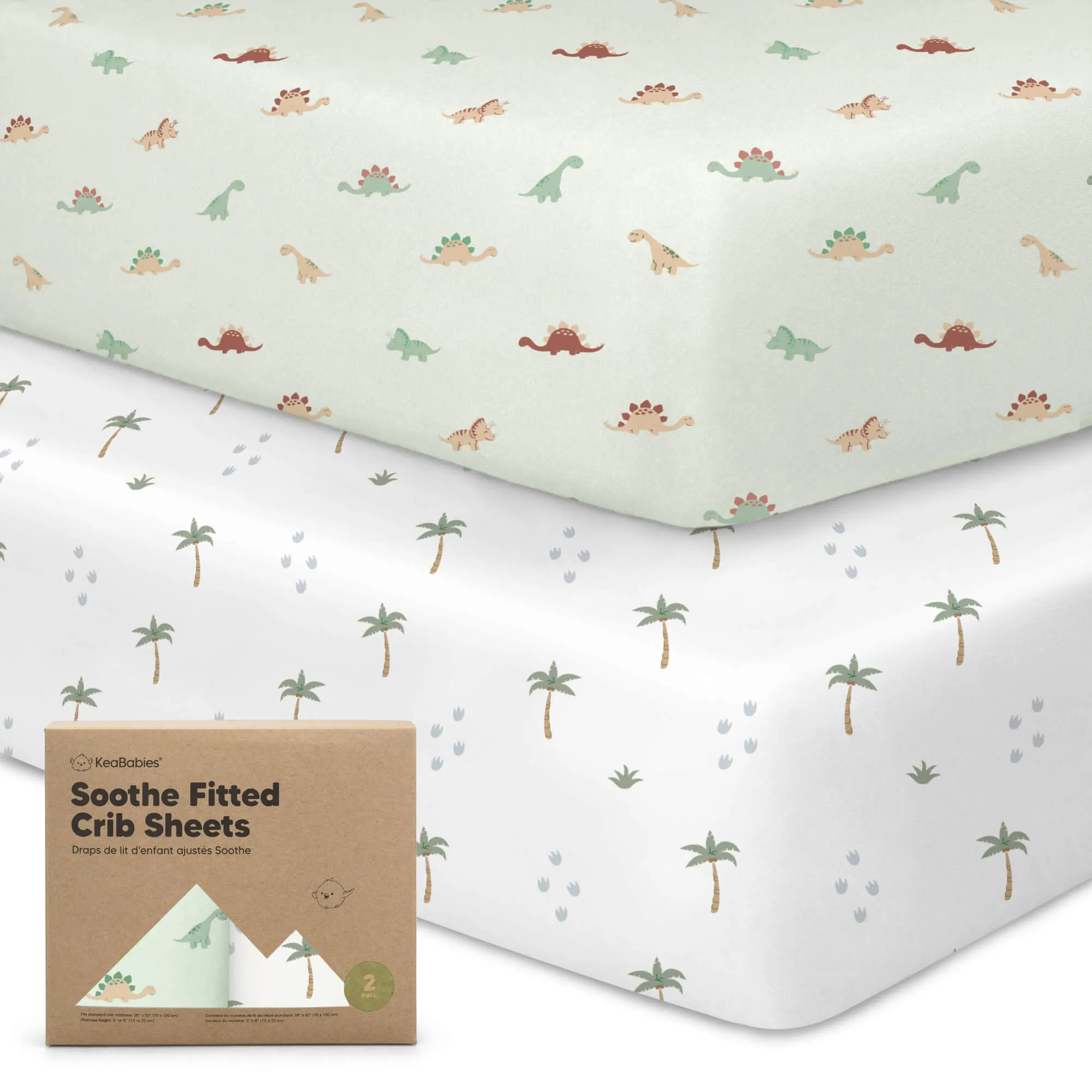 Soothe Fitted Crib Sheet