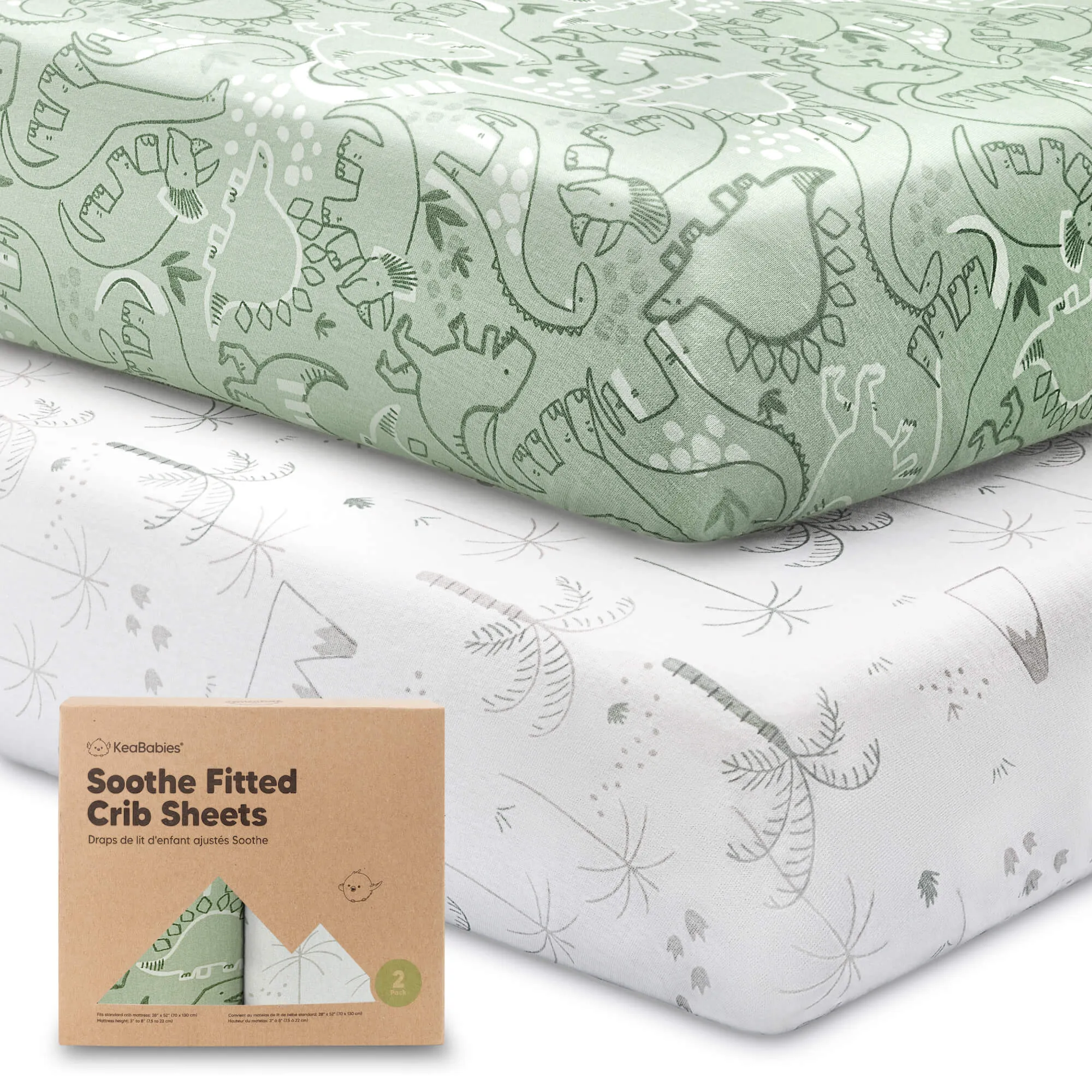 Soothe Fitted Crib Sheet