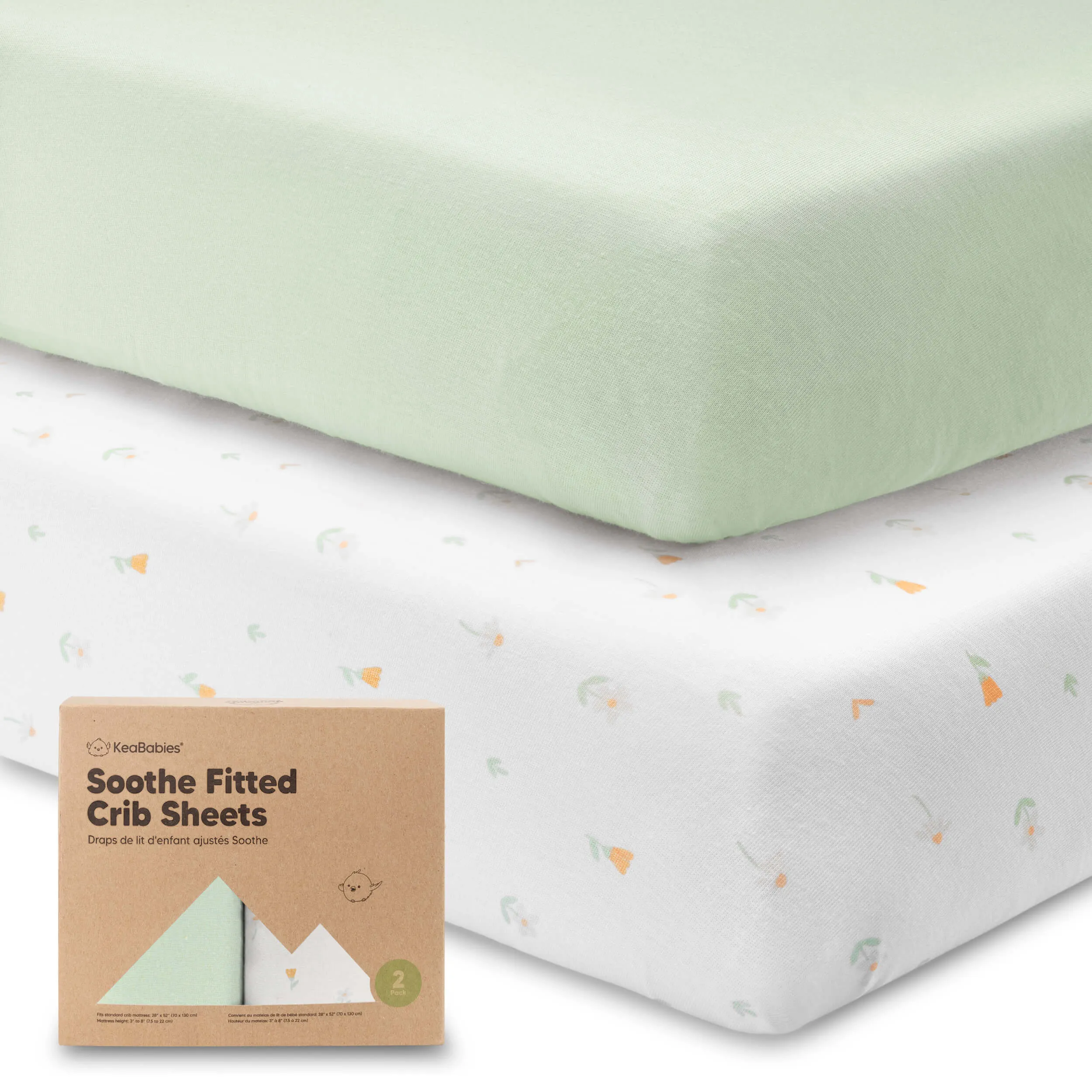 Soothe Fitted Crib Sheet