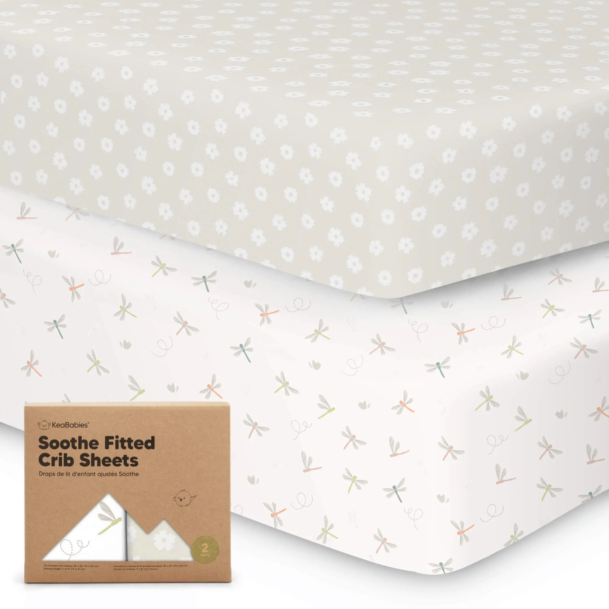 Soothe Fitted Crib Sheet