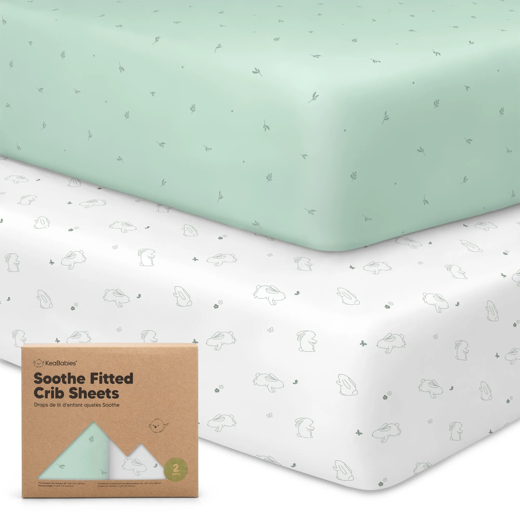 Soothe Fitted Crib Sheet