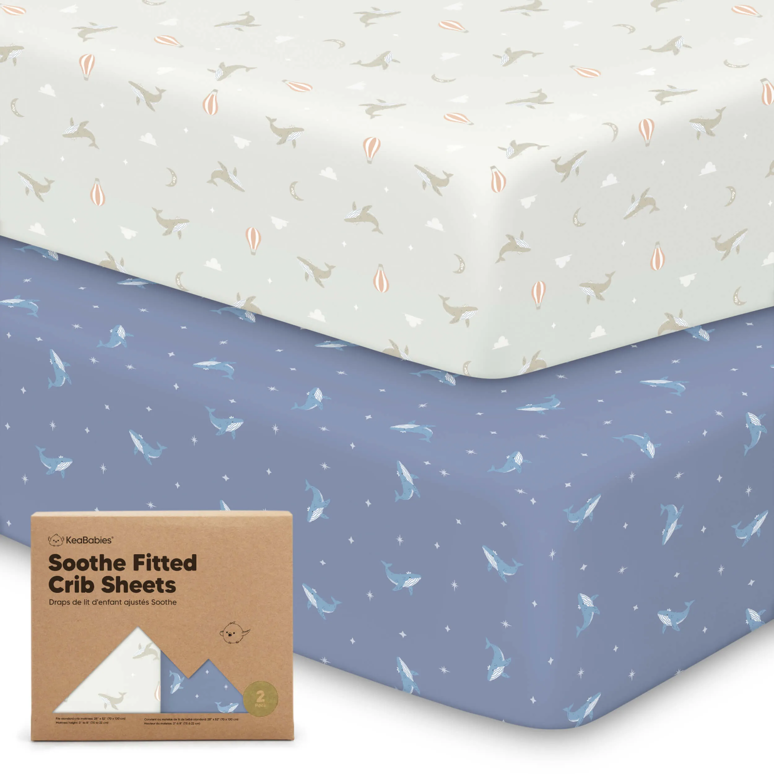 Soothe Fitted Crib Sheet