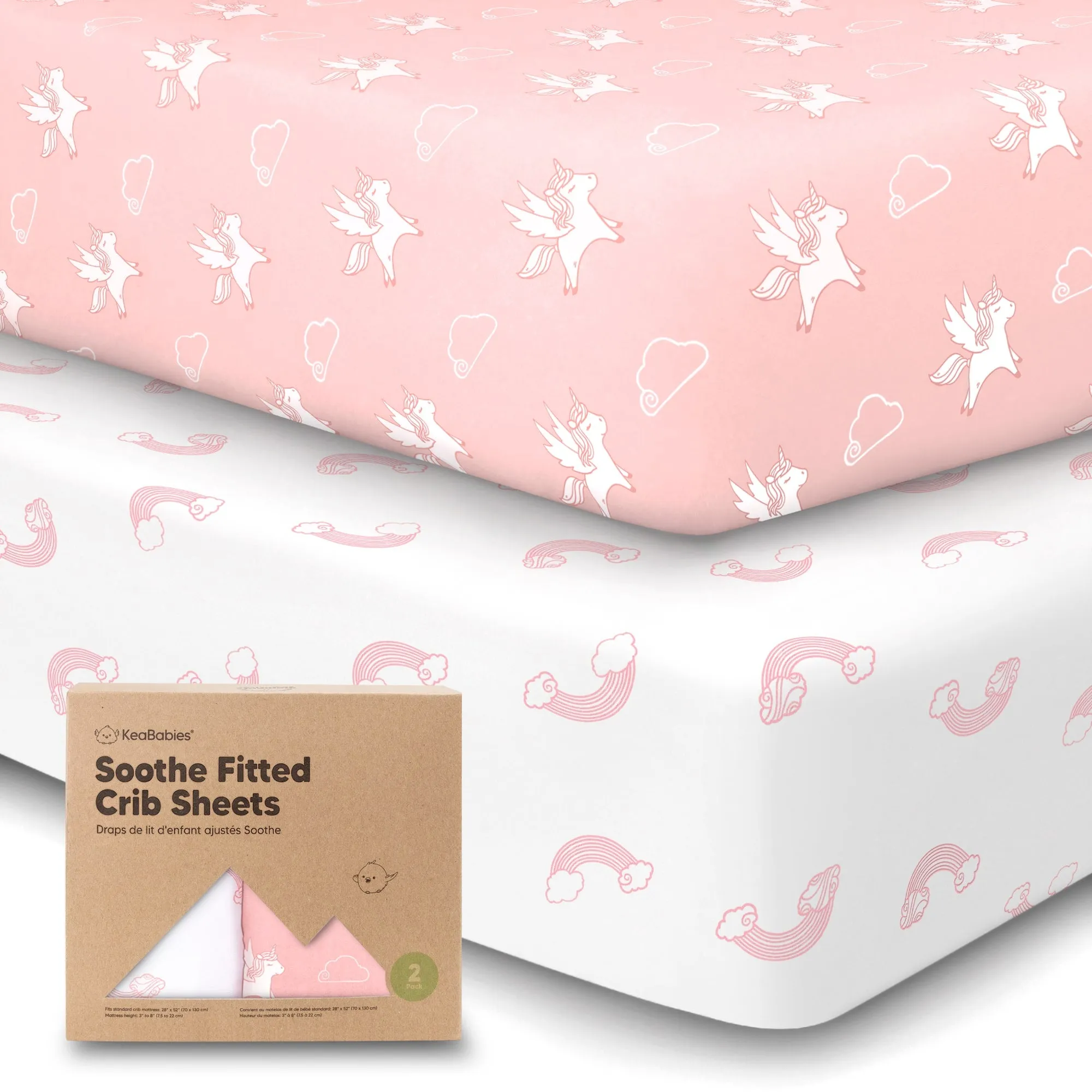 Soothe Fitted Crib Sheet