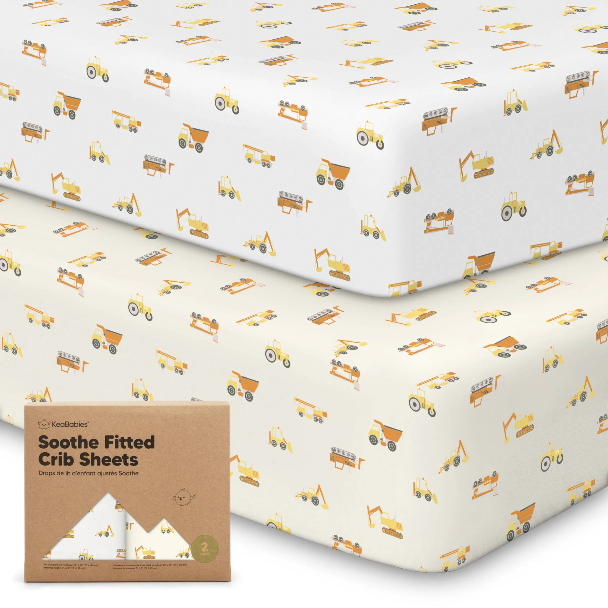 Soothe Fitted Crib Sheet