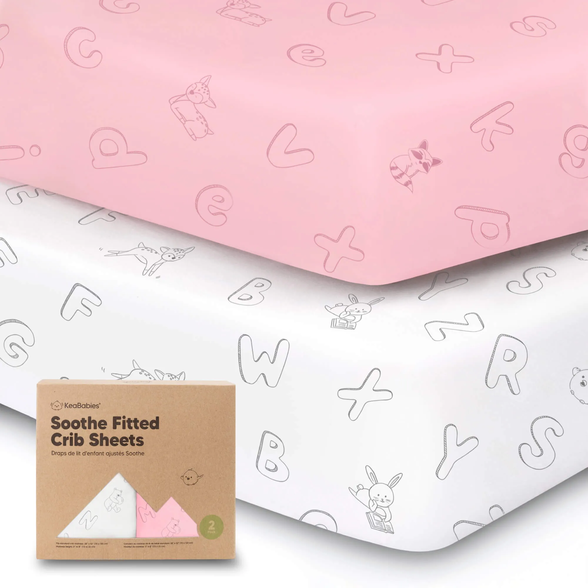 Soothe Fitted Crib Sheet