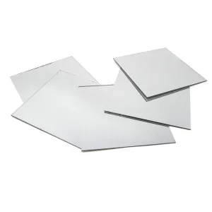 Square Mirror Table Scatter, 4-Inch, 5-Count