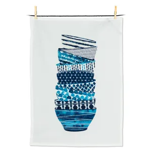 Stacked Bowls Tea Towel