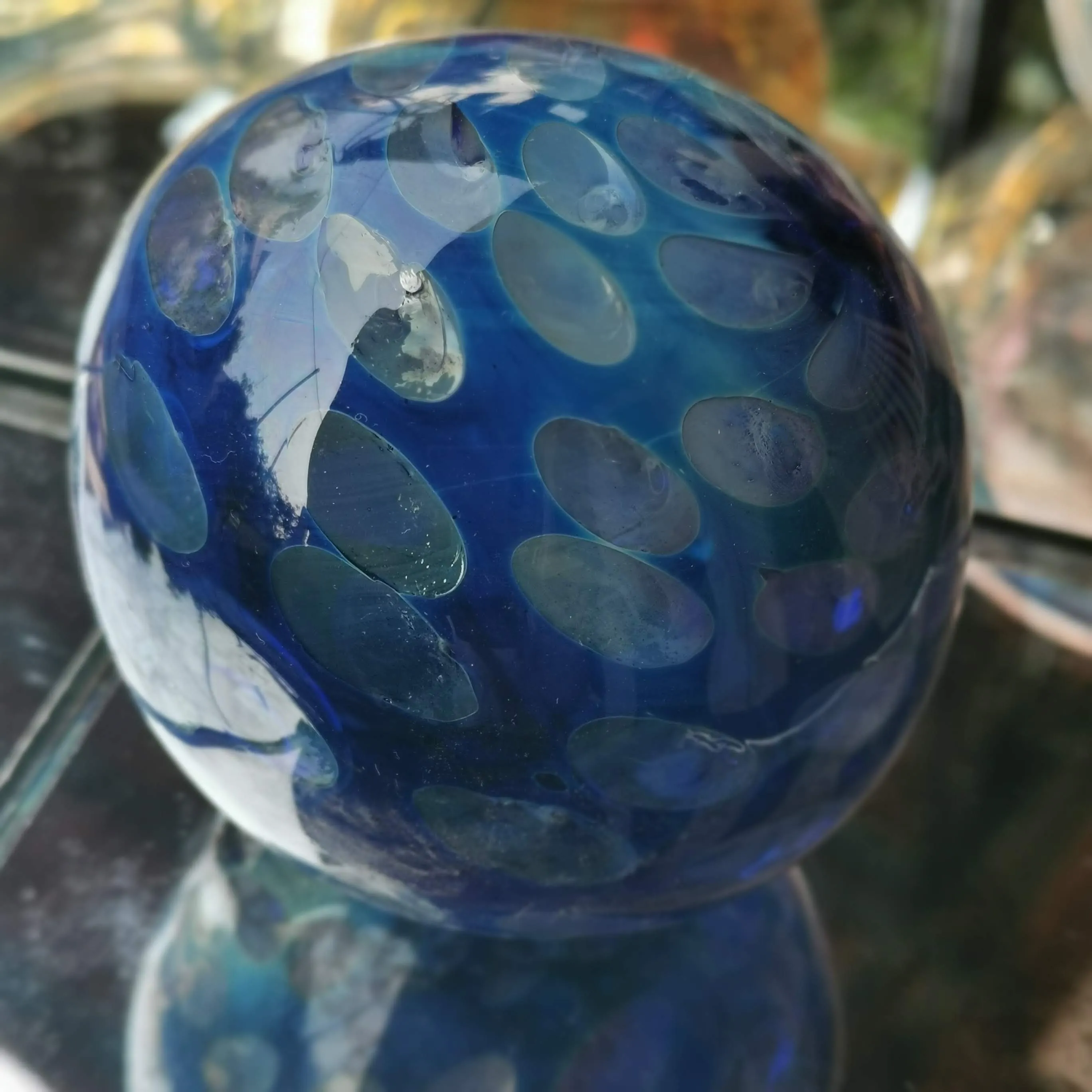 Stylish Art Glass Hand Blown Sphere