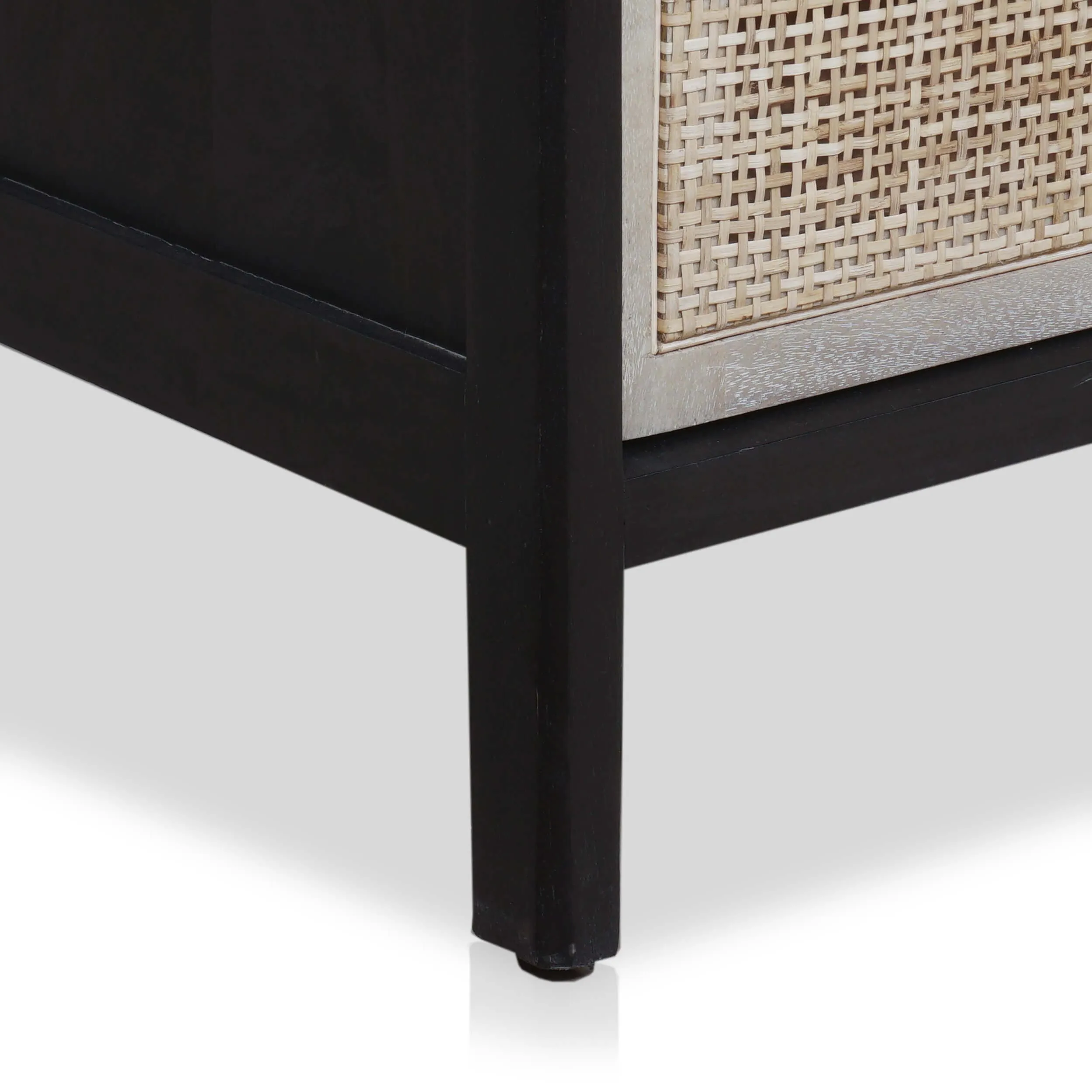 Sydney Large Nightstand, Black Wash