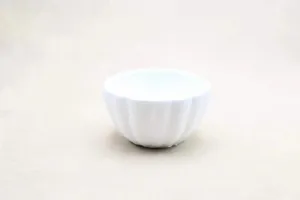 Textured White Bowl