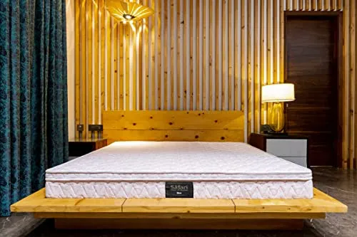 The Mattress Company | 5 Years Warranty | Spring Euro Top King Size Bed Mattress, Dual Comfort 8 Inch Thickness (76x72X8)