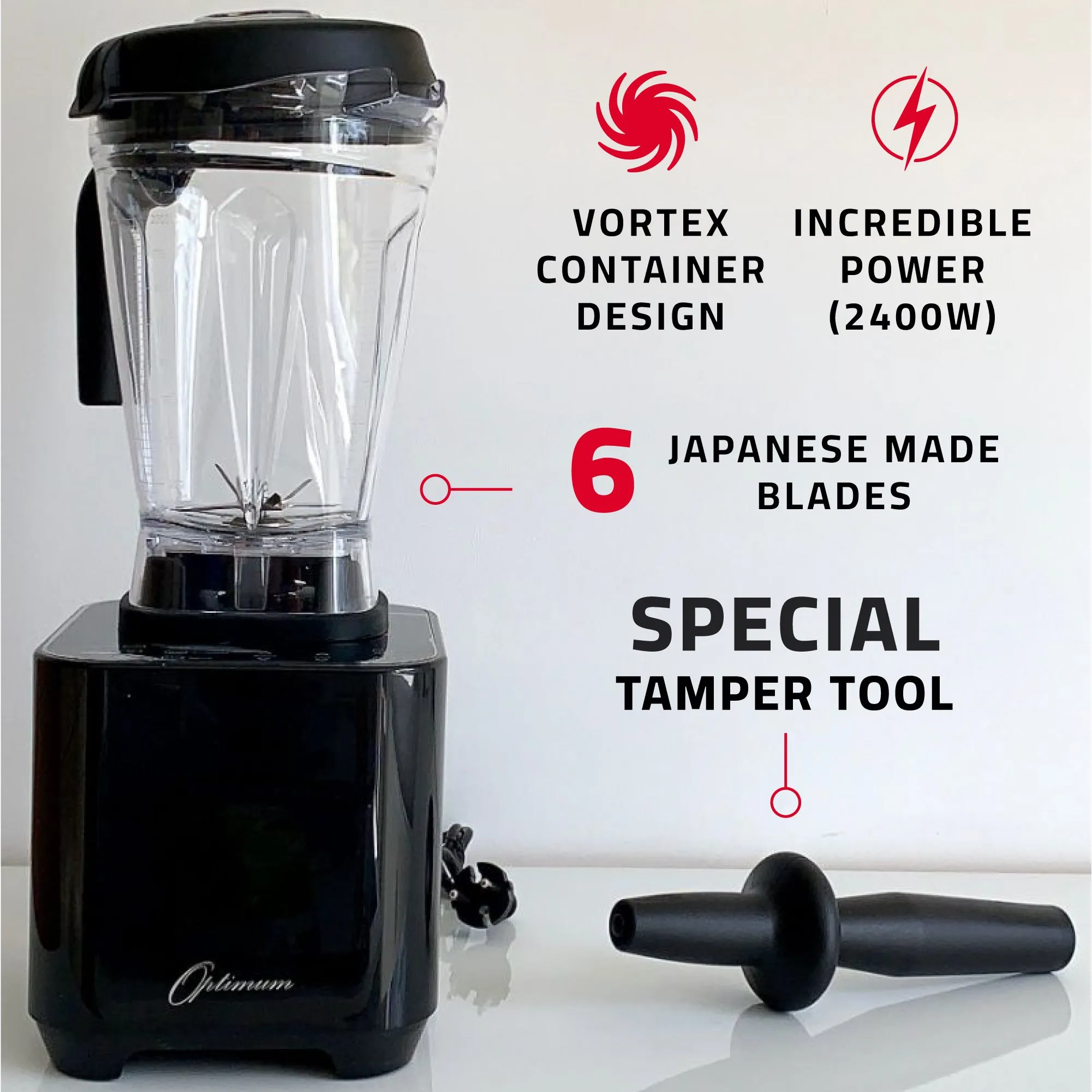 The OPTIMUM G2.6 Platinum Series, Our Most Powerful Blender To Date