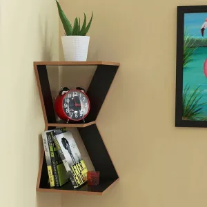 The Zee Clan Corner Shelf - Black