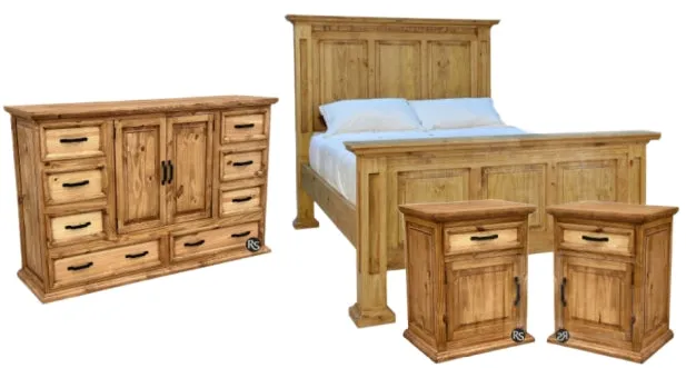 TRADITIONAL SANTA CRUZ BEDROOM SET