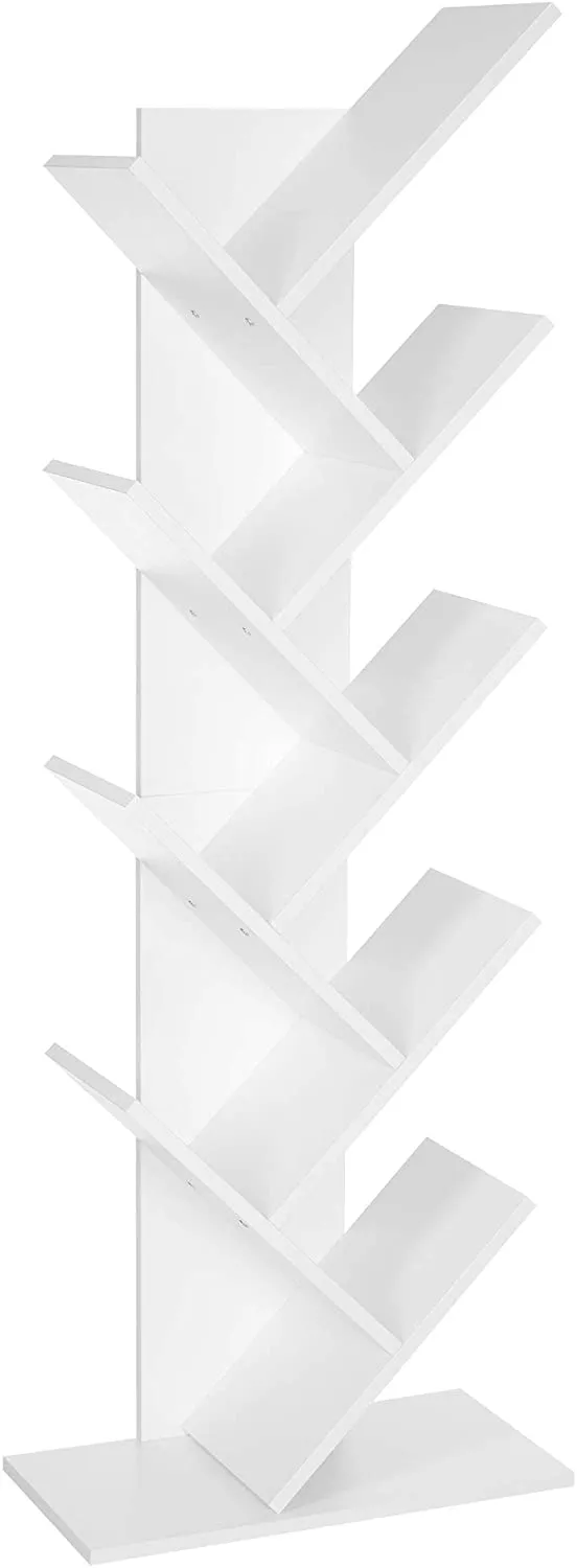 Tree Style Bookshelf | 8-Tier Floor Standing Bookcase